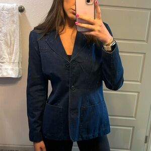 Vintage Denim Blazer
